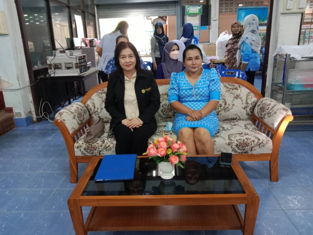 โครงการกำจัดเหา โรงเรียนวัดสระประดิษฐ์